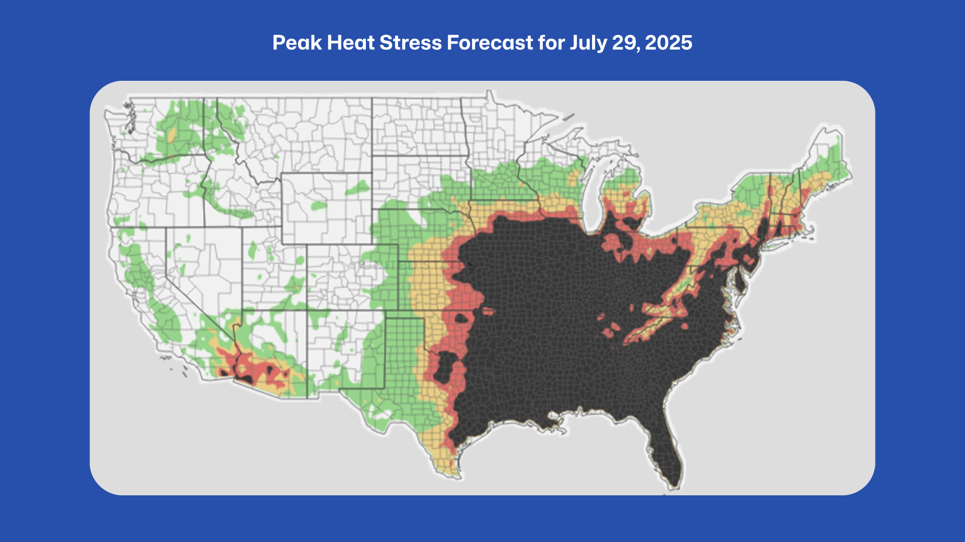 Late July 2025 Heat Wave